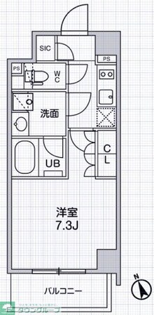 シーズンフラッツ本所吾妻橋の物件間取画像